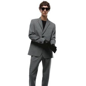 ZARA MAN Suit Jacket | Gray | Size - 40R